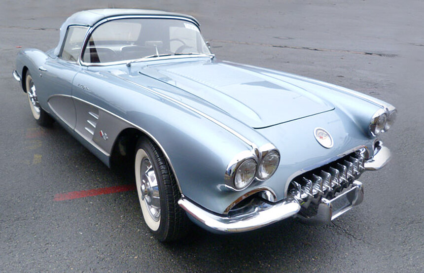 Import of a classic ´59 Chevrolet Corvette, incl. escrow service in the USA.